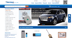 Desktop Screenshot of ecutool.com